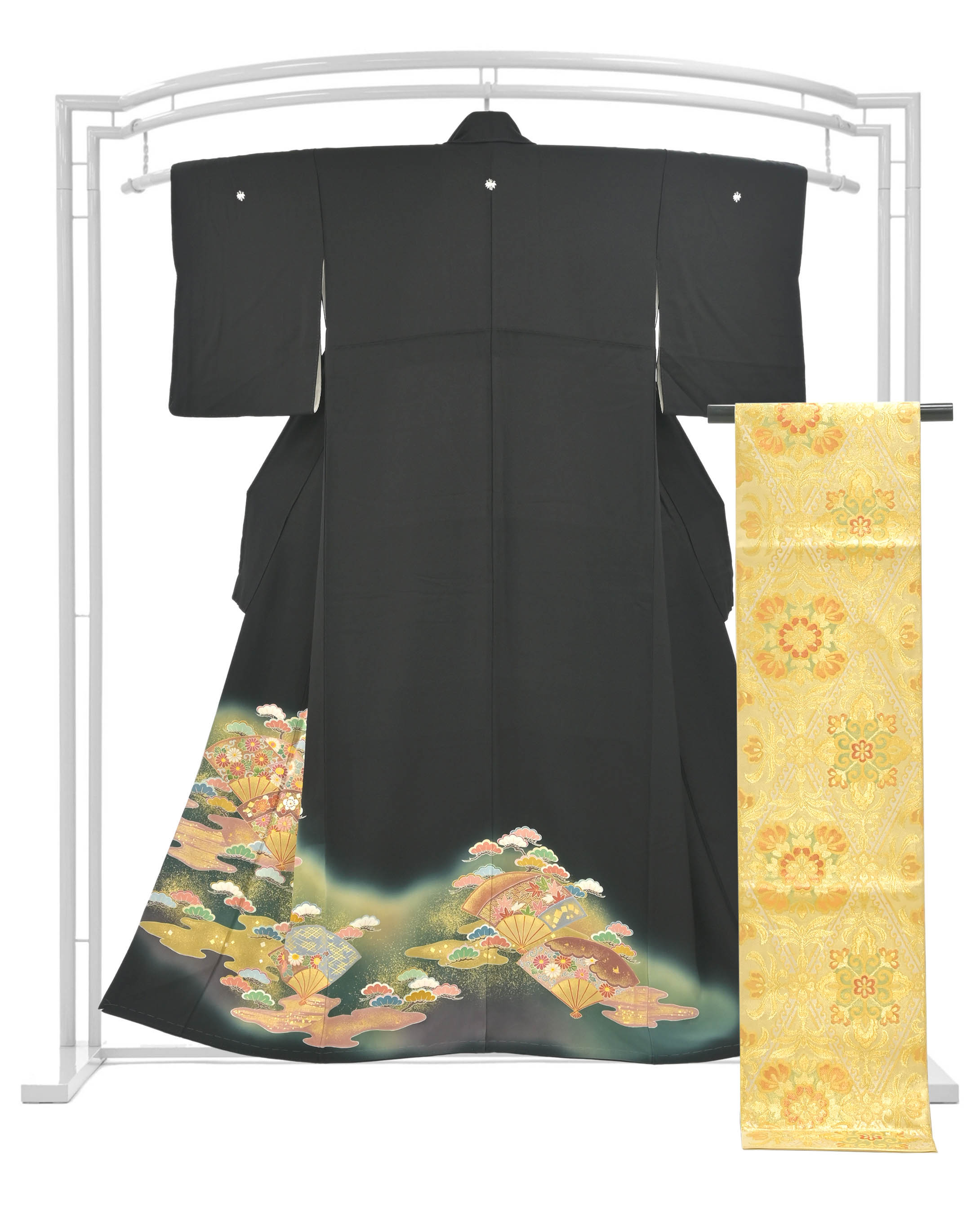 商品詳細 - ”大決算価格！” 【松井青々】黒留袖×【川島織物】袋帯 京都 