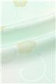 【渡敬】  縫い取り紋意匠帯揚げ 梅唐草 (05)白緑 ＃フォーマル