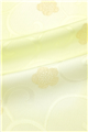 【渡敬】  縫い取り紋意匠帯揚げ 梅唐草 (06)黄緑 ＃フォーマル