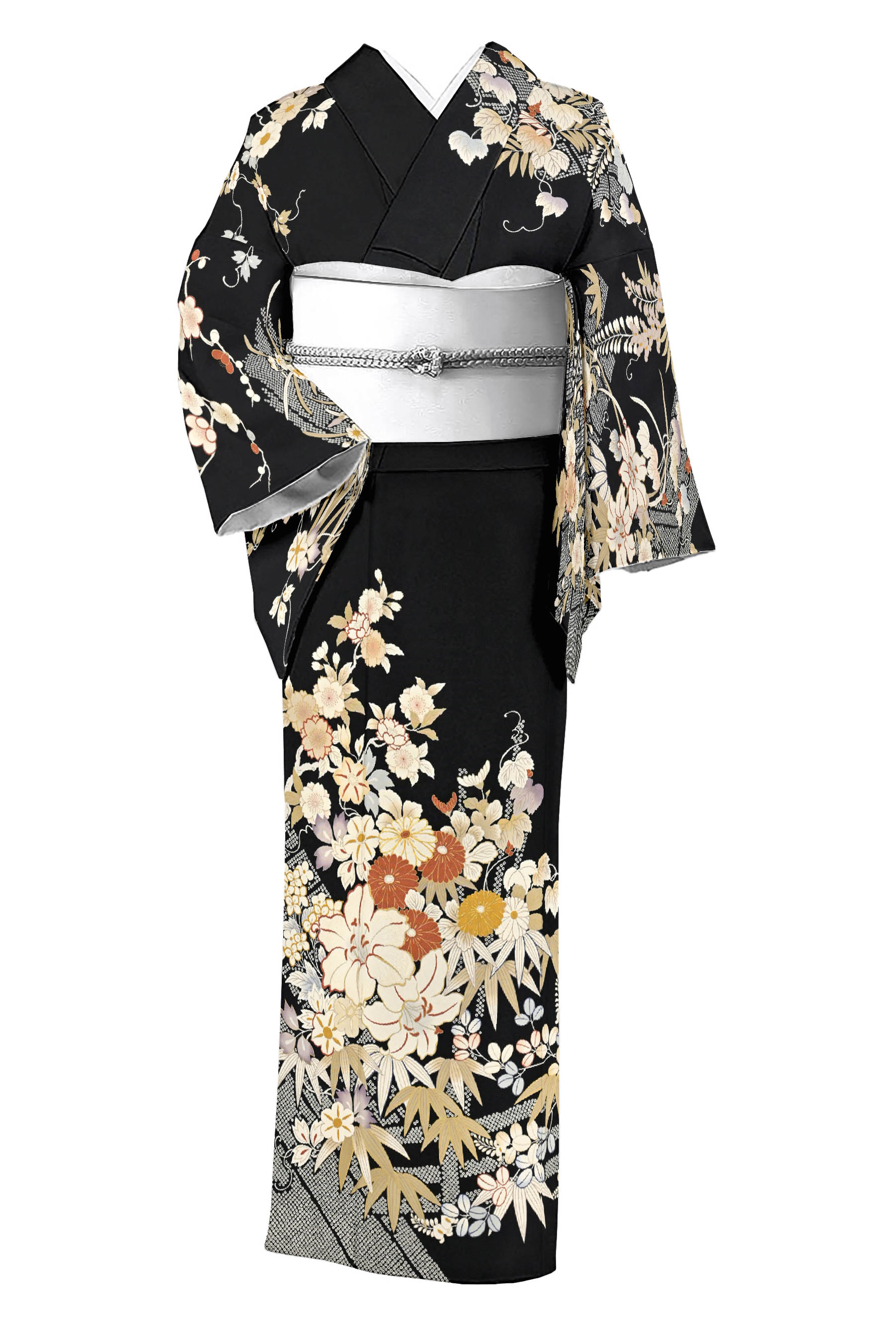 付下げ 訪問着 着物 花井幸子 身丈158cm 裄63.5cm A851-2
