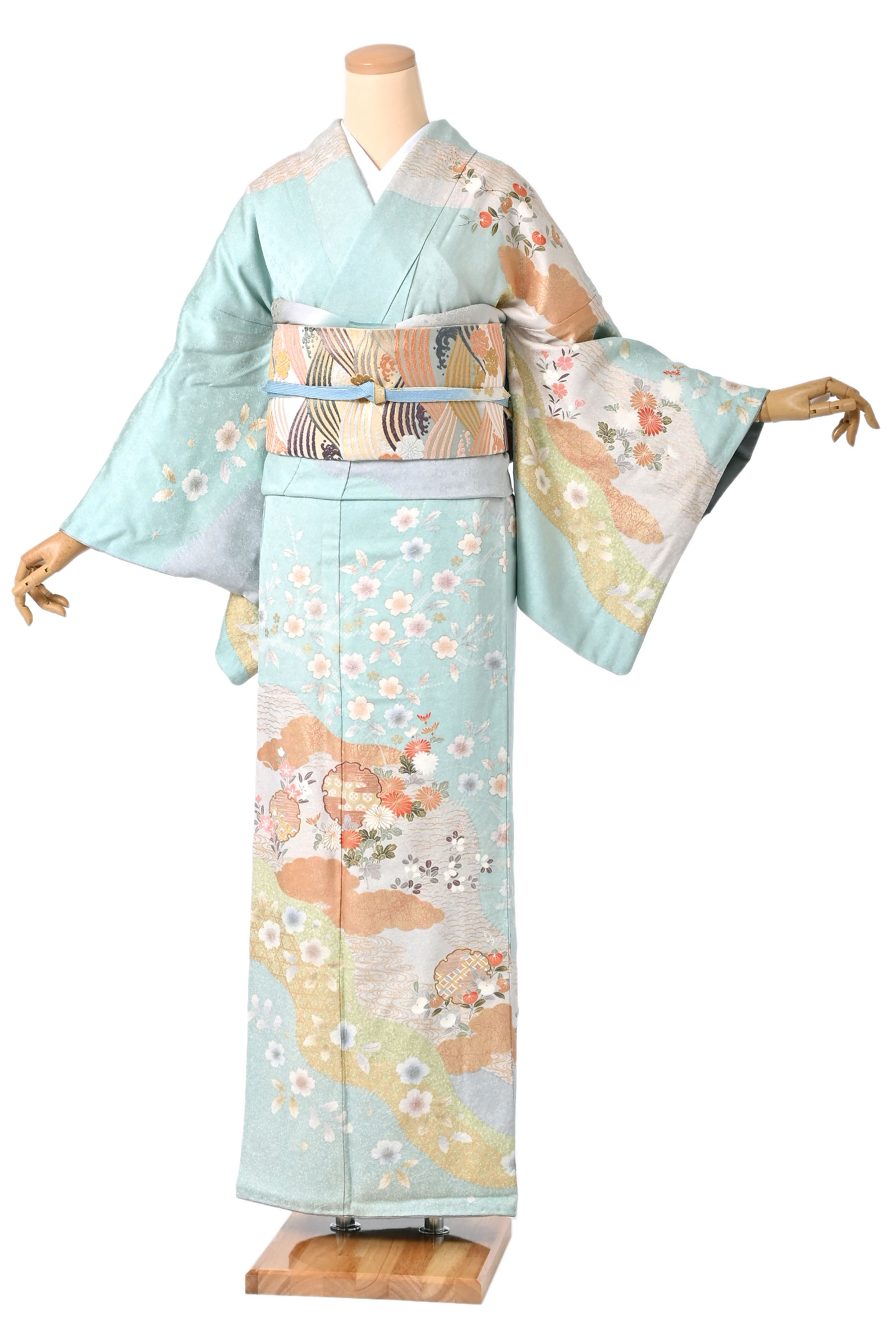 買取 店舗 Web限定販売! 【すぐに着られる訪問着・袋帯・帯締め
