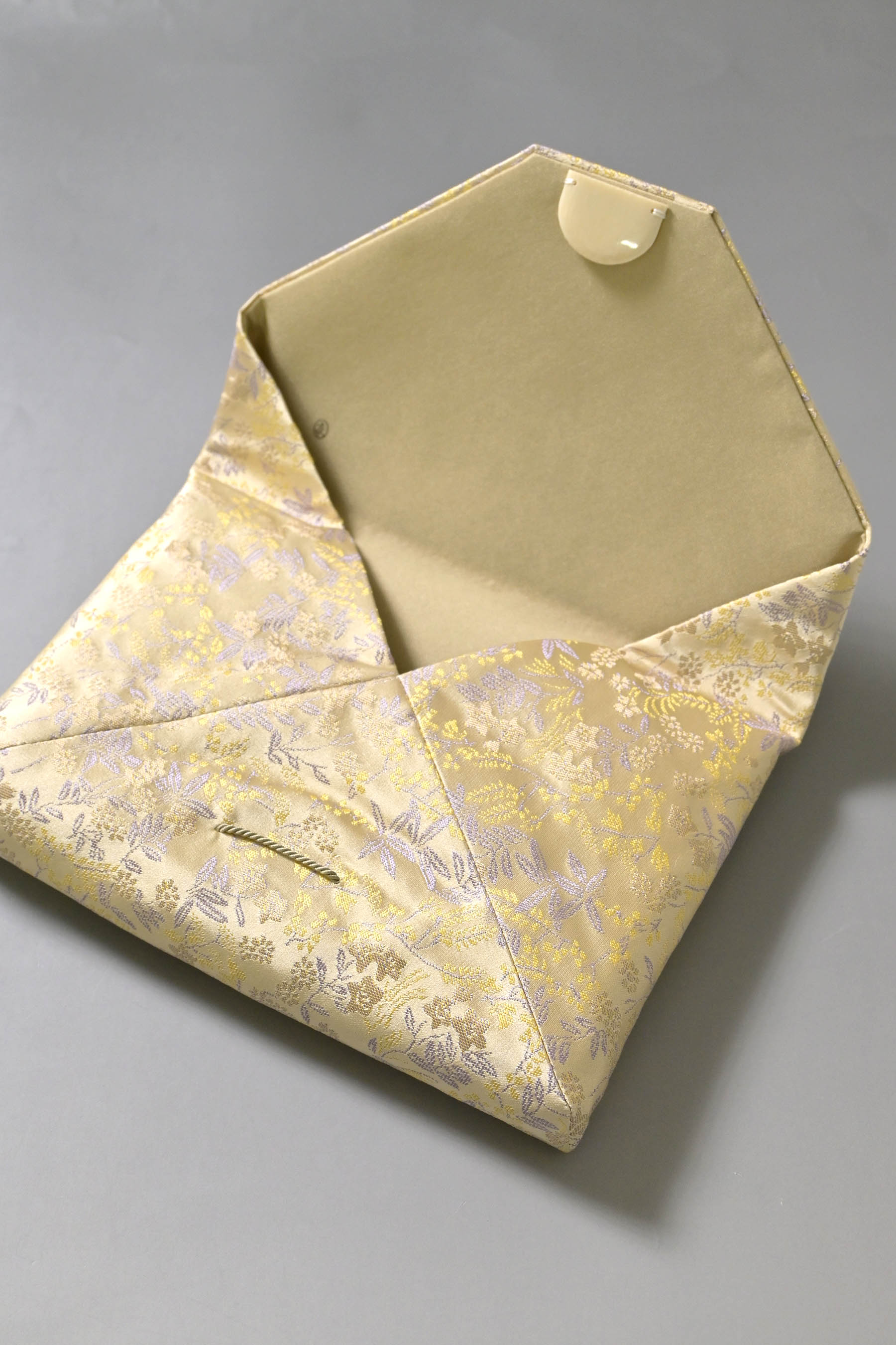 Web限定商品 【千家十職・土田友湖】 数寄屋袋 草花文緞子| 京都