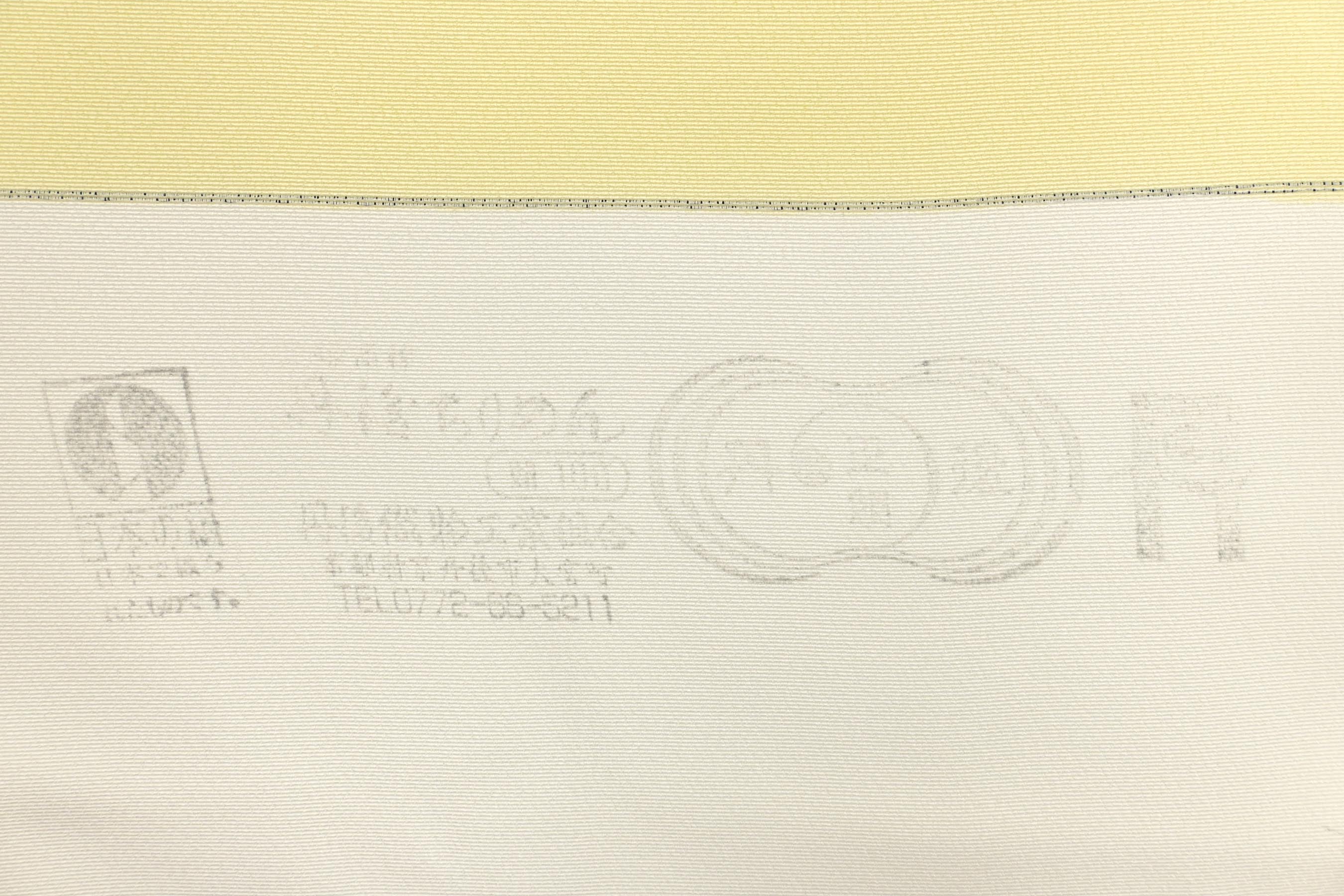 京の工芸染匠】 本手描き友禅小紋着尺 ＜丹後ちりめん駒無地使用