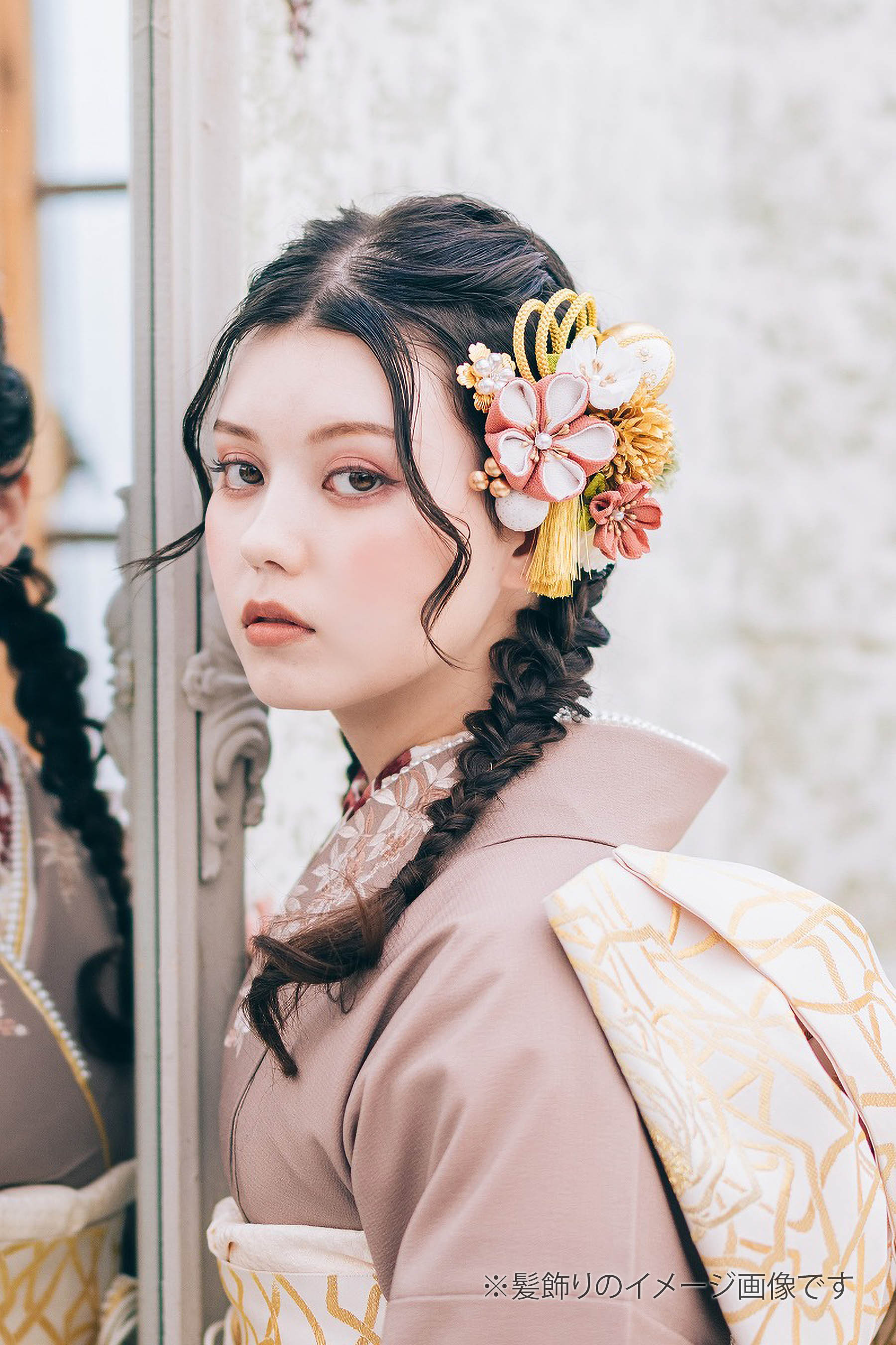 大特価⭐髪飾り ヘアアレンジ お花 華 結婚式 2次会 卒業パーティー