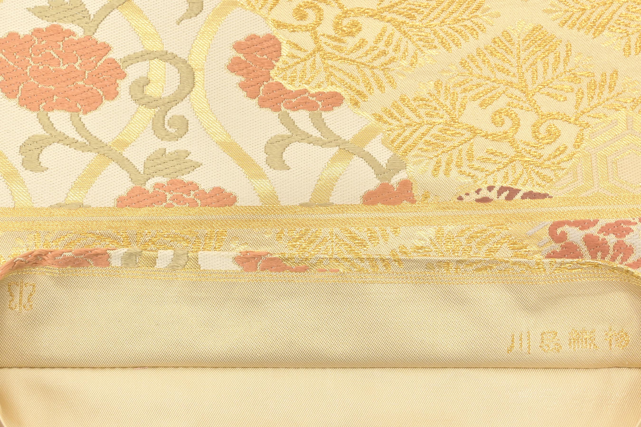 新品正絹西陣袋帯　川島織物謹製　。GG  (振袖、訪問着、留袖)