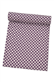 特選正絹長襦袢 「格子　薄紫色×葡萄紫色」 通のおしゃれは襦袢から！