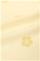 【渡敬】 紋意匠うずらちりめん縫い取り帯揚げ 梅唐草紋意匠 (02)薄クリーム ＃フォーマル