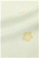【渡敬】 紋意匠うずらちりめん縫い取り帯揚げ 梅唐草紋意匠 (06)青磁鼠 ＃フォーマル