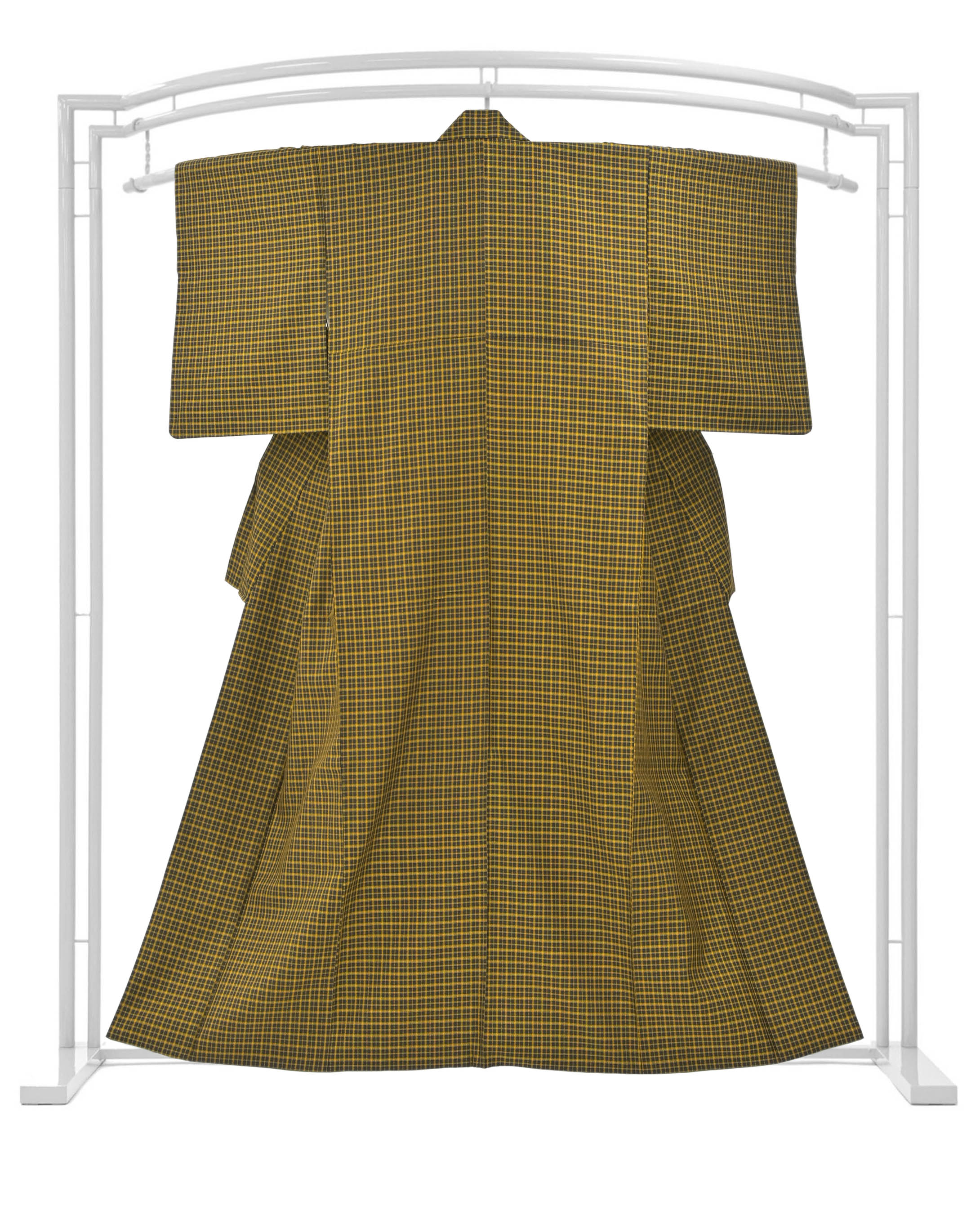 逸品】○東京都伝統工芸品○【黄八丈】○カリヤス○天然染料○紬