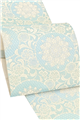 【西陣まいづる】 特選西陣織袋帯 「桜花銀麗華文」 名門の織りなす美しき一条。 洗練の帯姿！