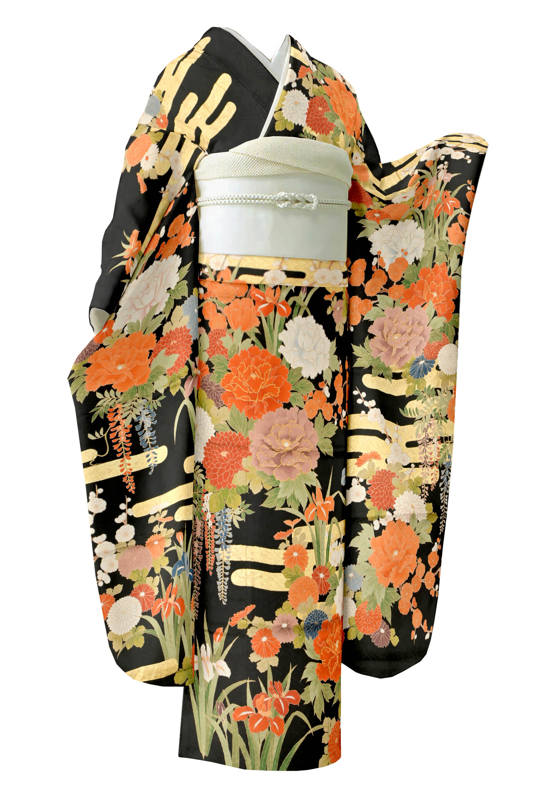 日舞家所蔵品☆【極美品】夏物 京都老舗銘店「ゑり善」34万「絽