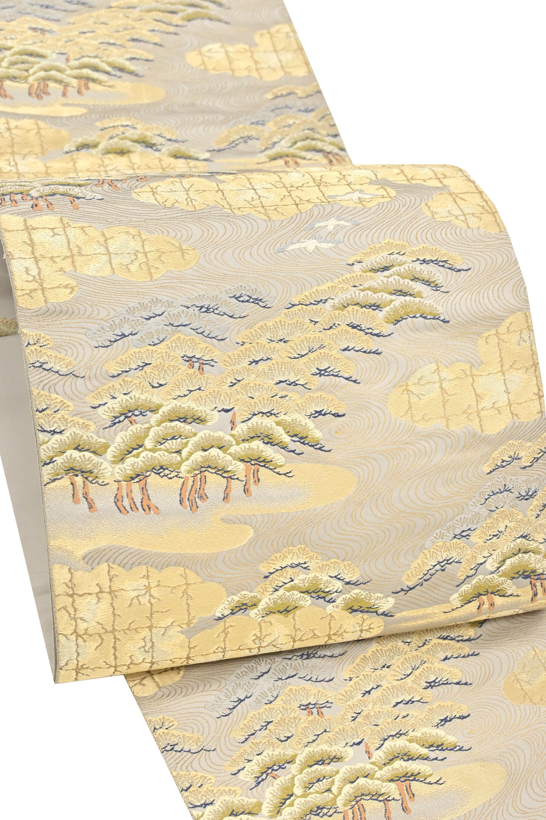国産品 No.2477 名古屋帯 新品未使用 仕立済 着物 正絹 着物・浴衣