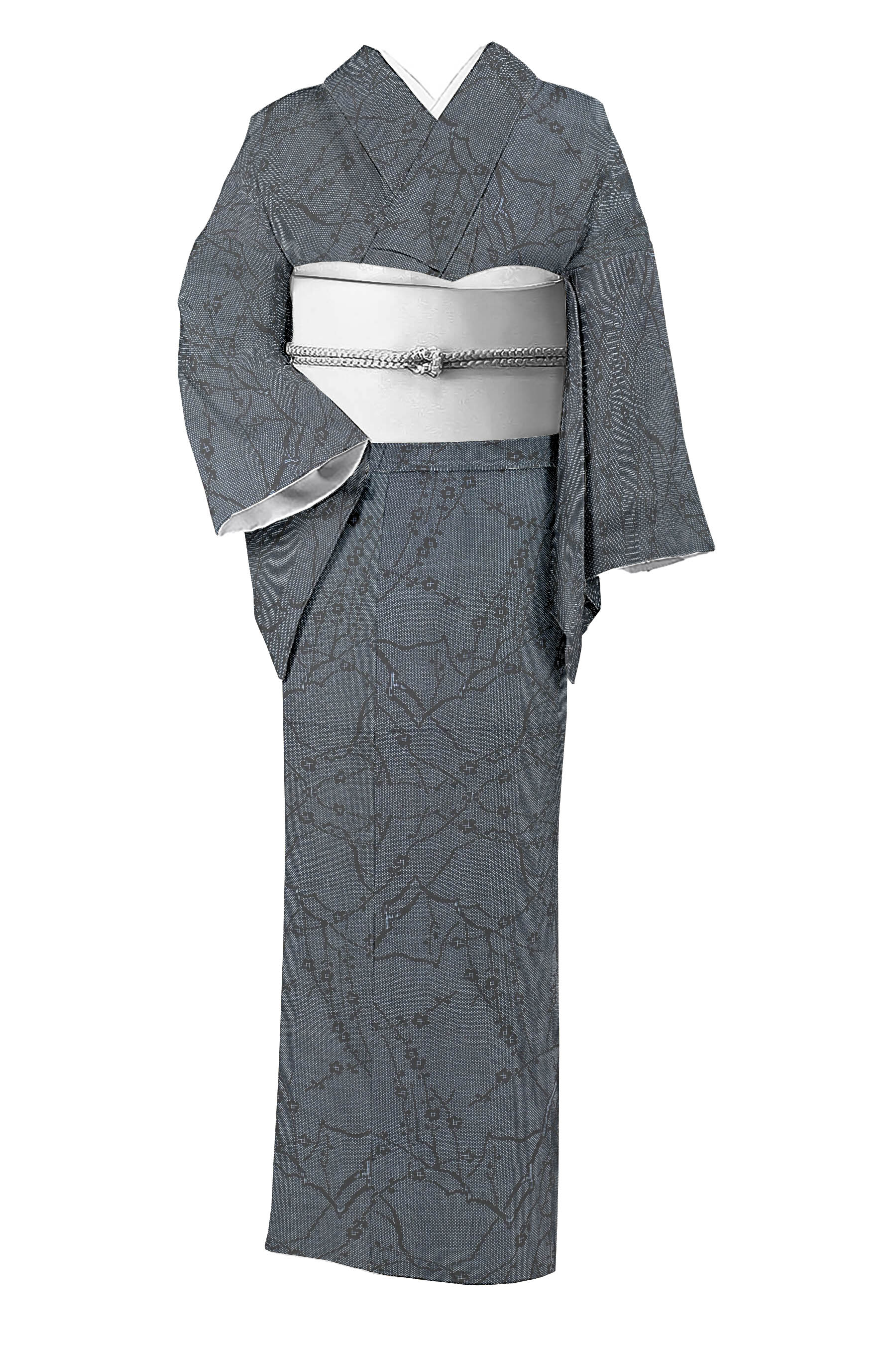逸品】本場大島紬(7マルキ縦横絣)（逸品本場大島紬(7マルキ