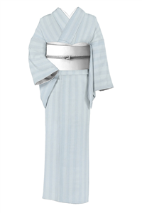 夏物】【東レシルック】駒絽小紋 ≪御仕立て上がり・新品≫ 「破