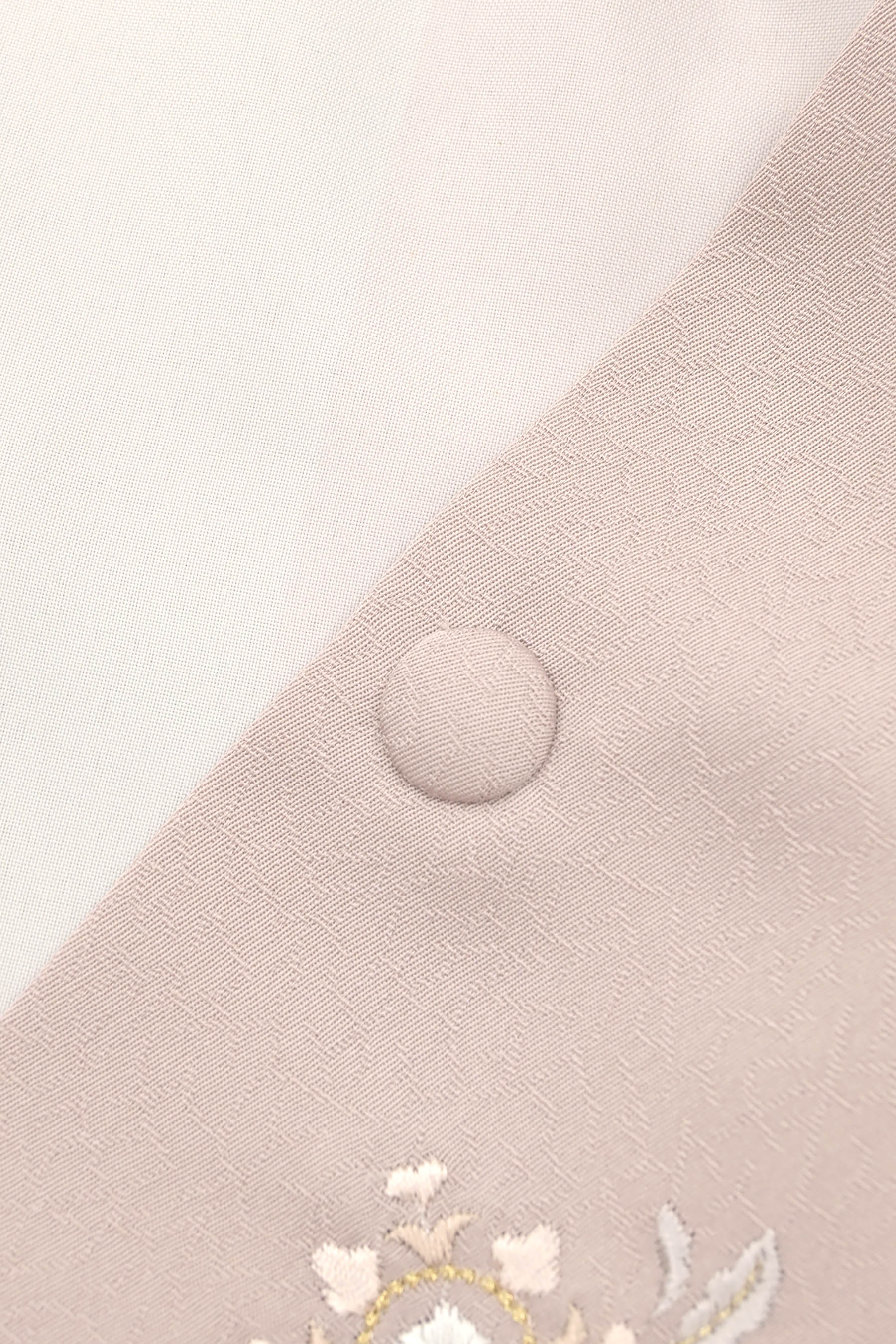 AMBIDEX Store △○ドット刺繍 ノーカラーコート(F チャ): l'atelier du savon
