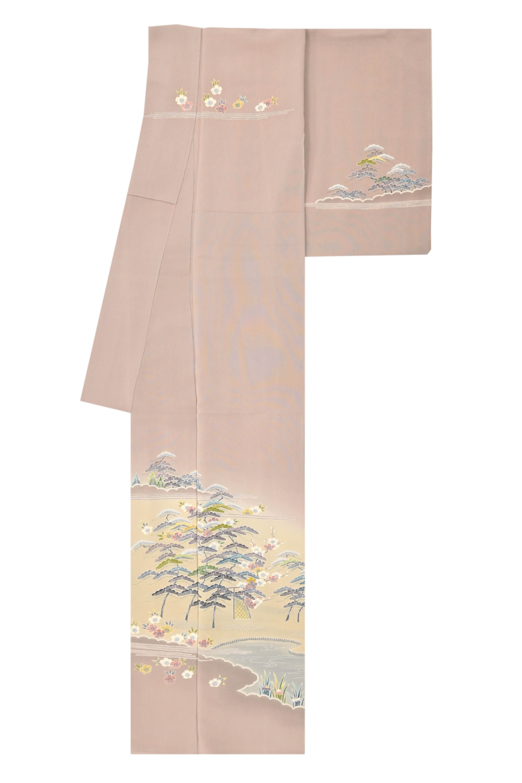 未着用　袋帯　唐織　松竹梅　ヱ霞　着物　054a p 未着用 袋帯 唐織 松竹梅 ヱ霞 着物 054a p - メルカリ