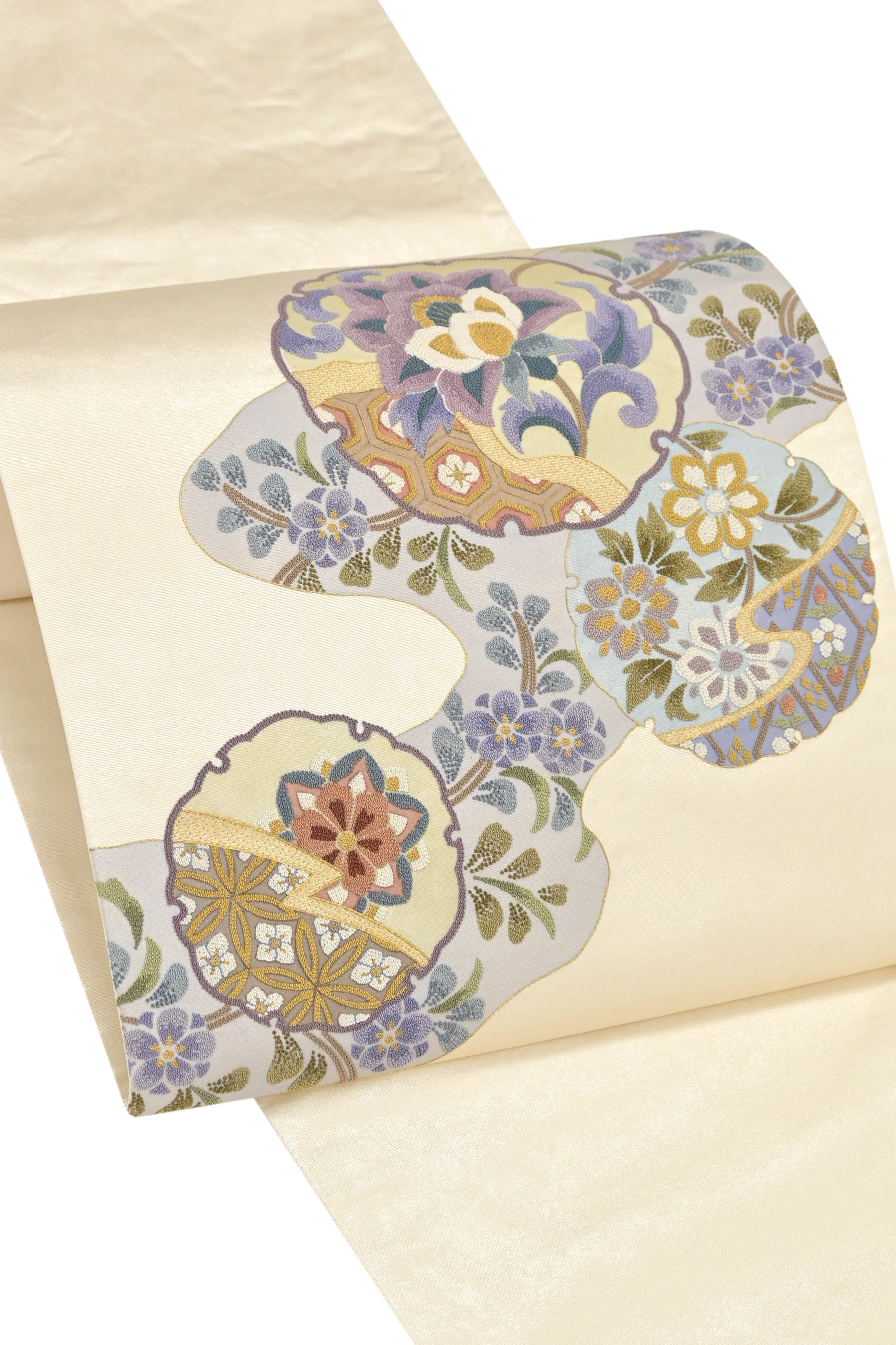 新品・お仕立て上がり！』豪華！相良刺繍高級袋帯 余ん