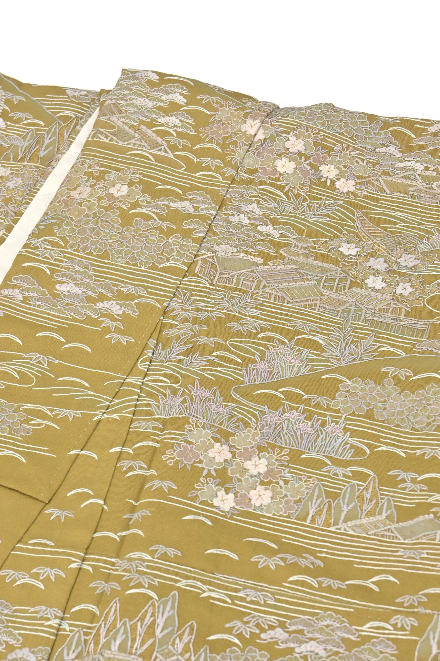 京の名工】 特選本手刺繍訪問着 御仕立て上がり・中古美品 京の名工】 特選本手刺繍訪問着 御仕立て上がり・中古美品
