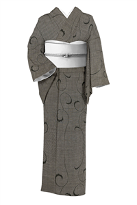 【逸品】本場大島紬(一元絣 地空) 南風織物 一元絣 段絣 本場大島紬 破格値放出品｜着物セレクト