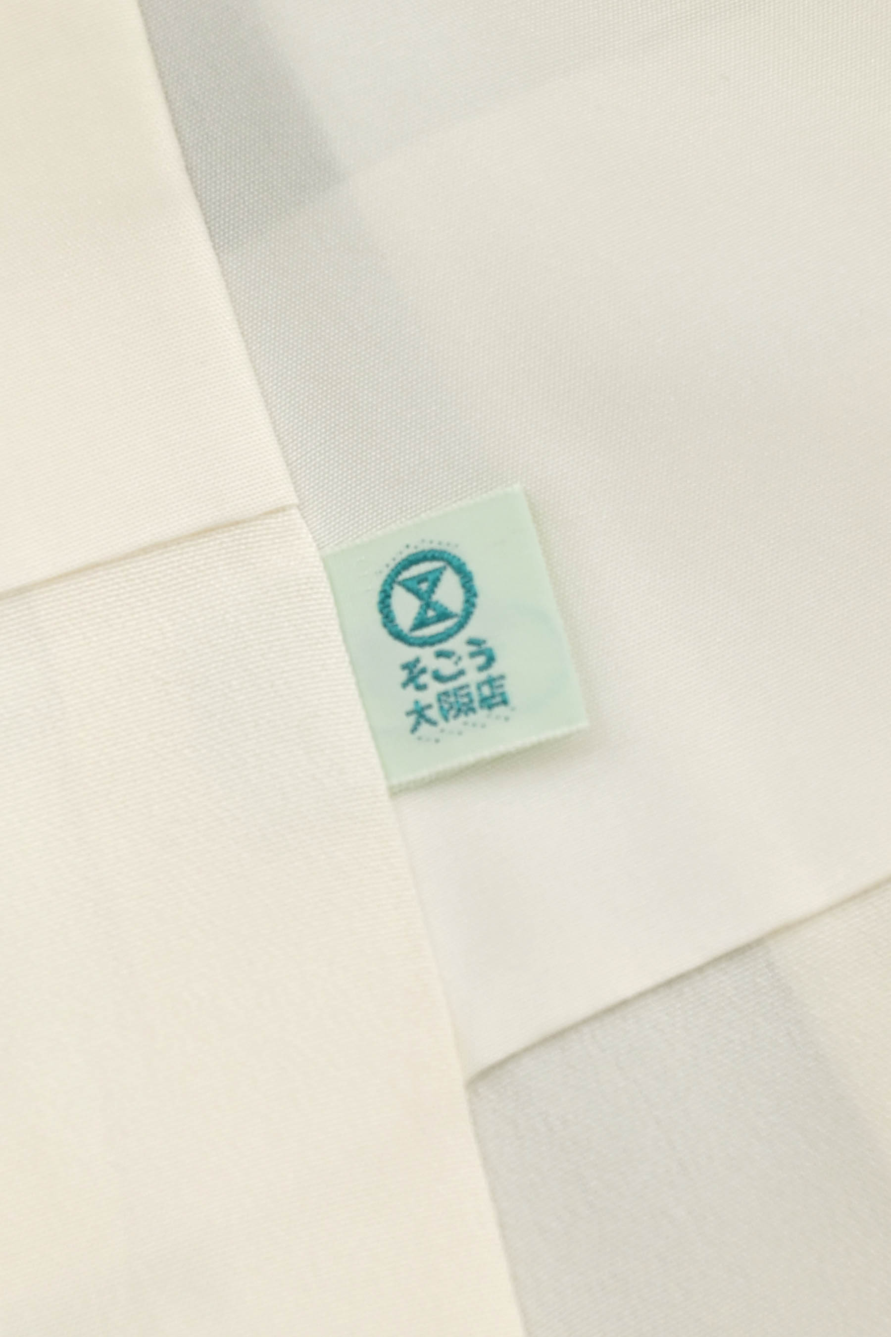 作家物】 【百貨店扱い品】 特選すくい織紬訪問着 ≪御仕立て