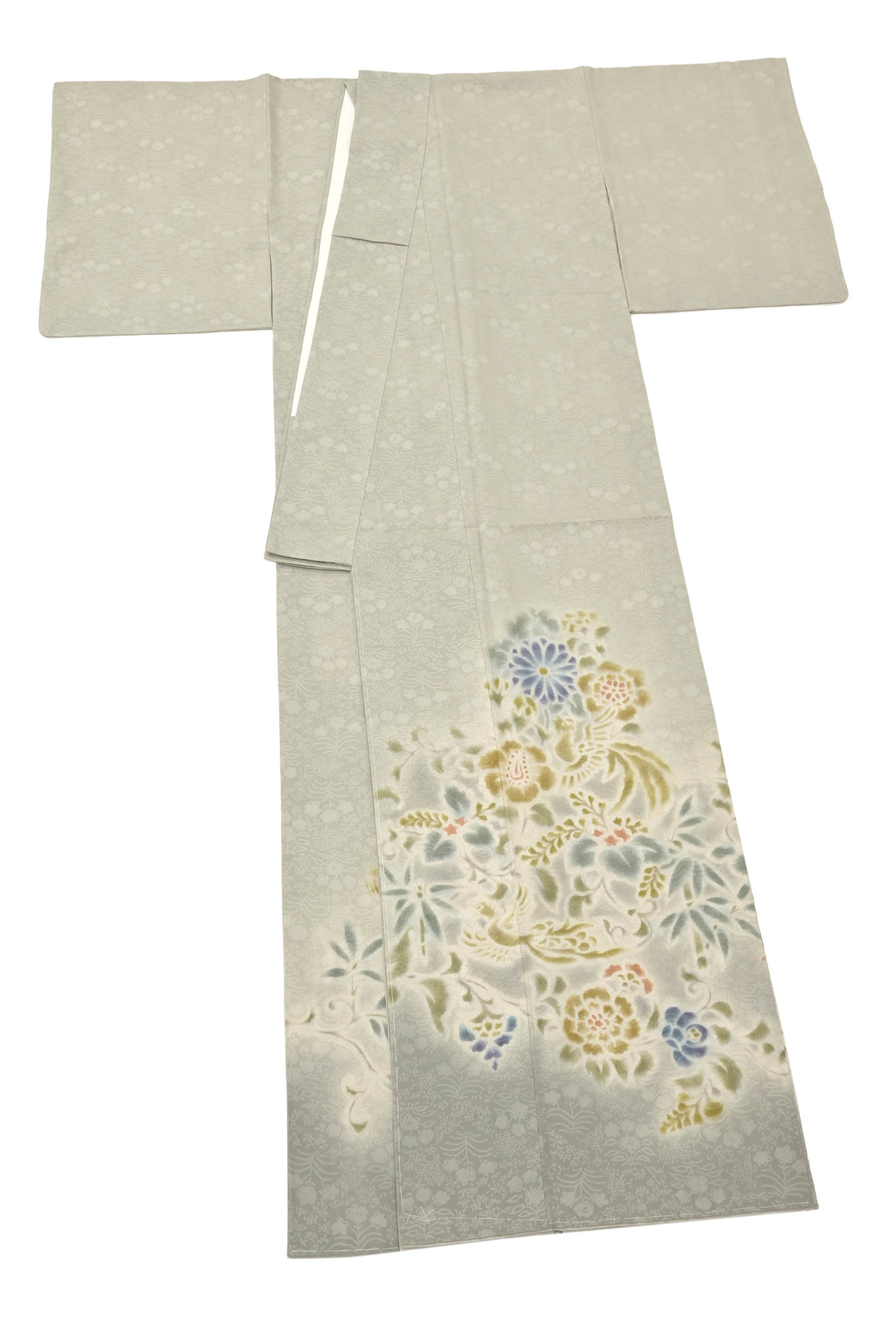 ブラックフライデーSALE】 【工芸作家 内田陽一郎】 特選夾纈染訪問着 