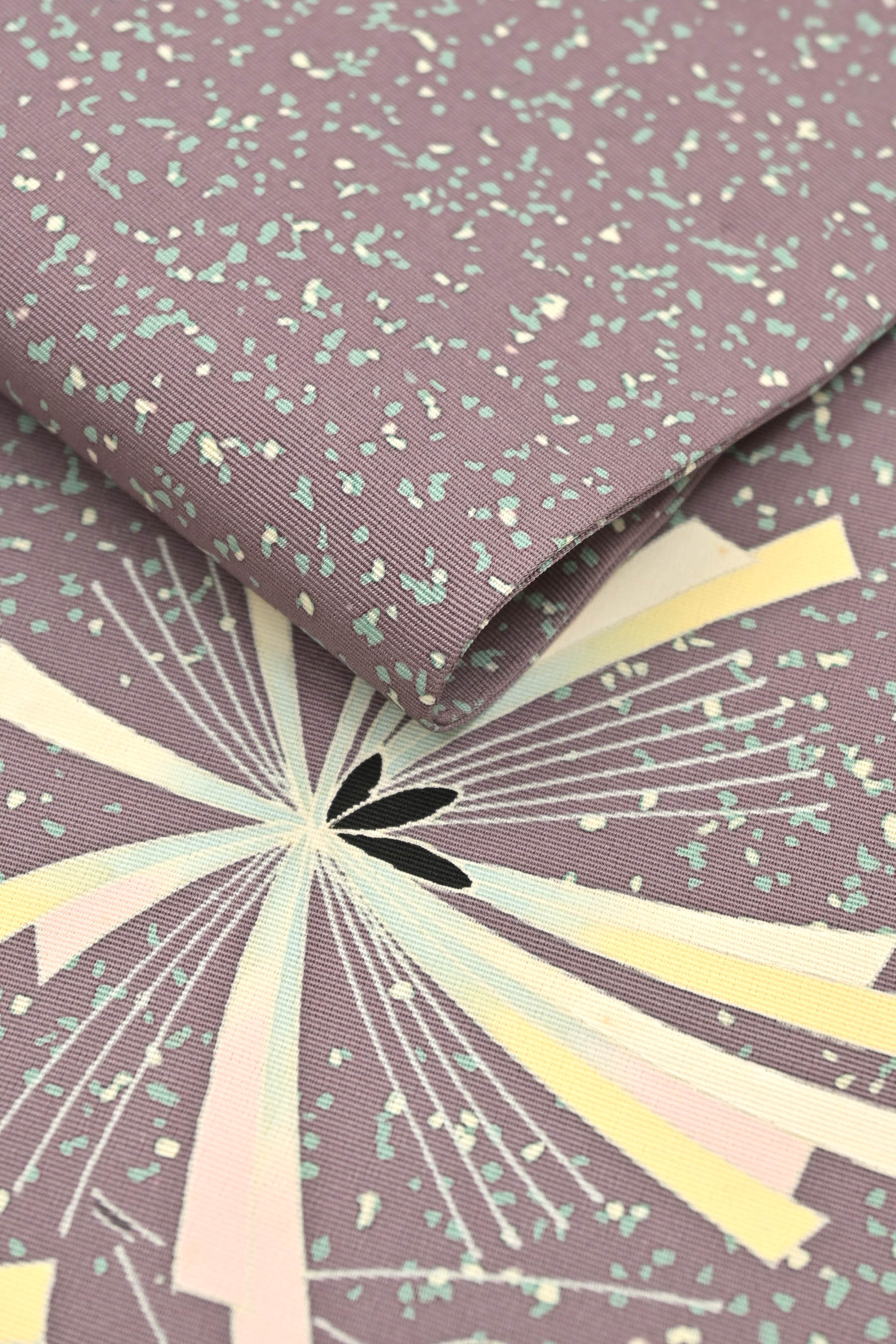 坂井教人 鎌倉友禅 水芭蕉 刺繍 訪問着