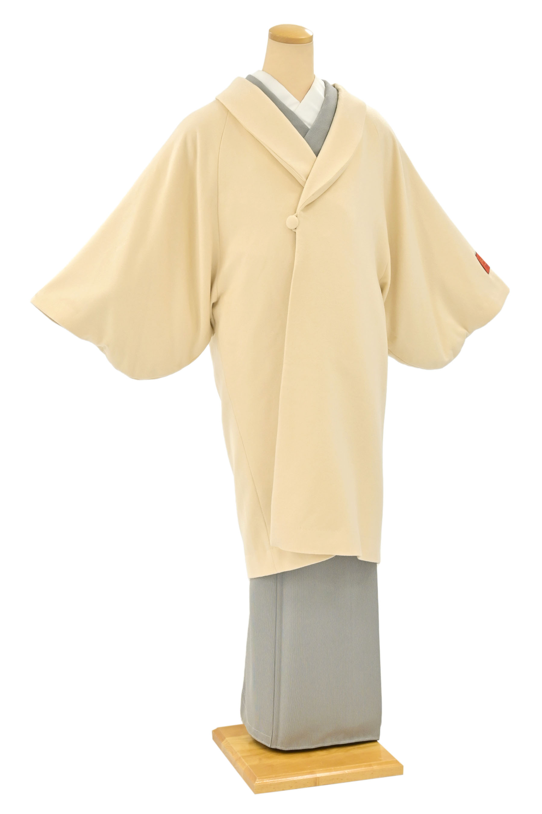 冬物売り尽くし】和装カシミヤロングコート PURE CASHMERE 「エクルベージュ」 贅沢！カシミヤ100％ 冬のおでかけ必需品|  京都きもの市場【日本最大級の着物通販サイト】