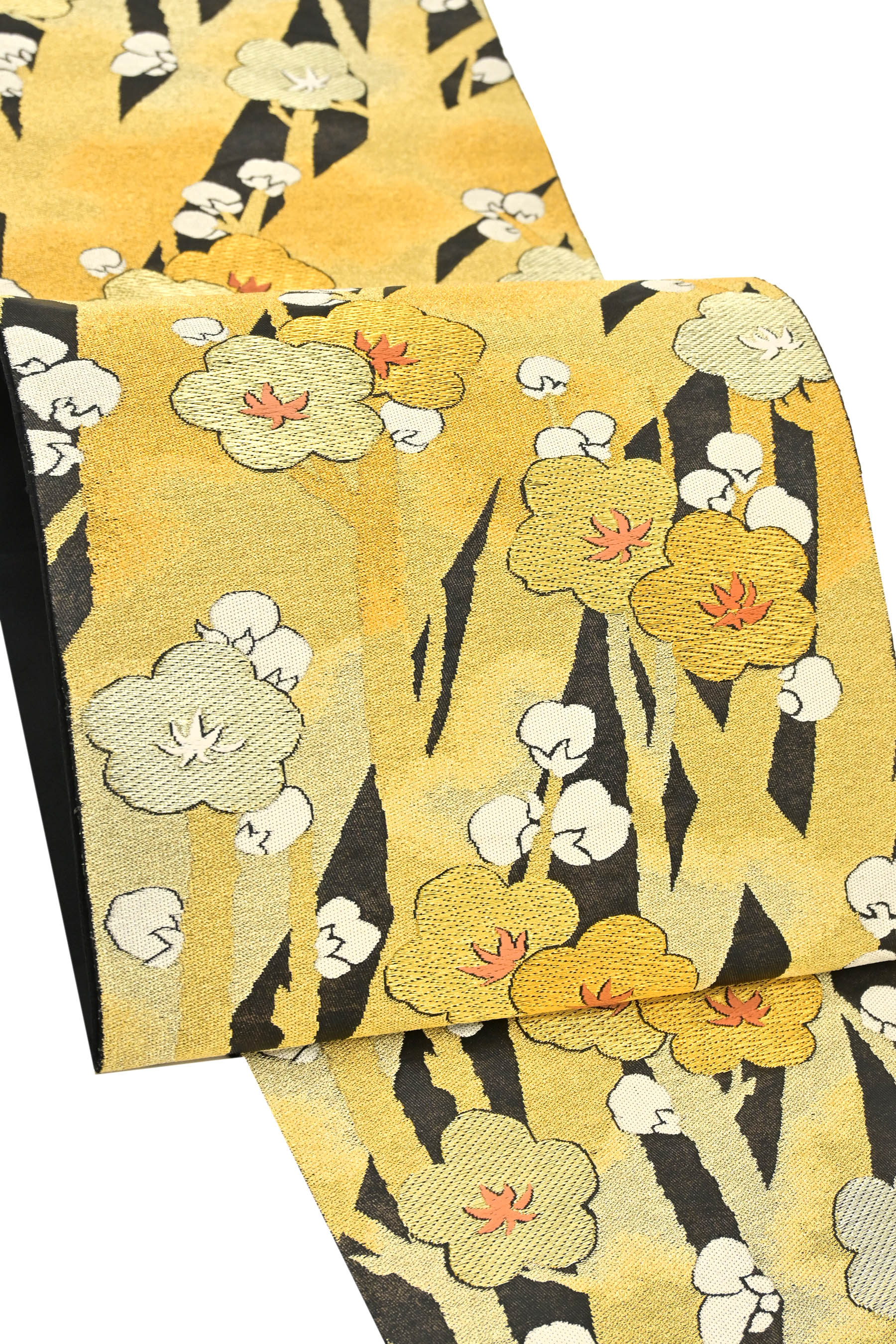 袋帯 洒落帯 未仕立て品 六通 あつく 西陣織 No.47