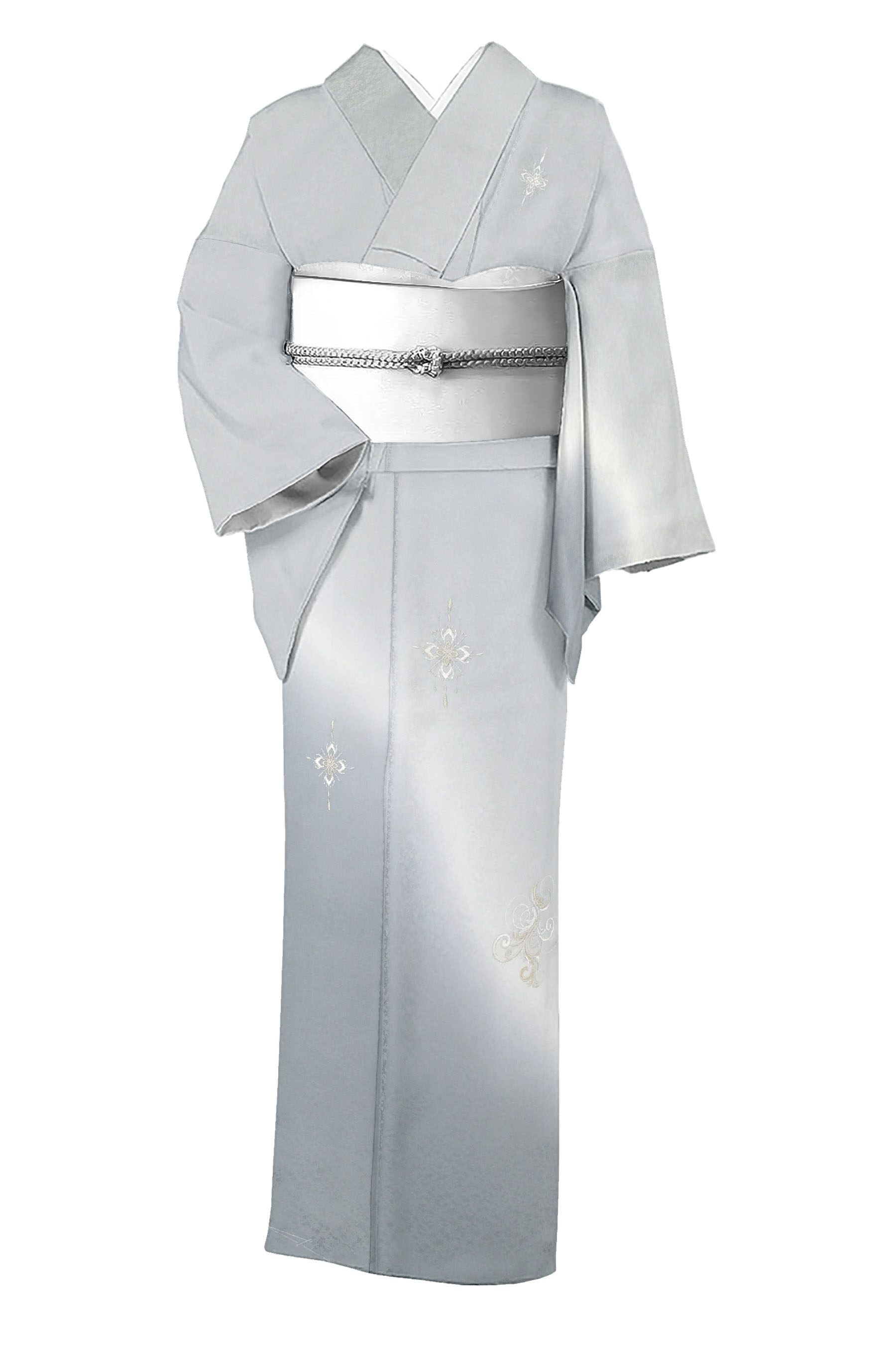 Y2108◇美品 総絞り 手縫い仕立て 正絹 訪問着 着物 単品 レディース