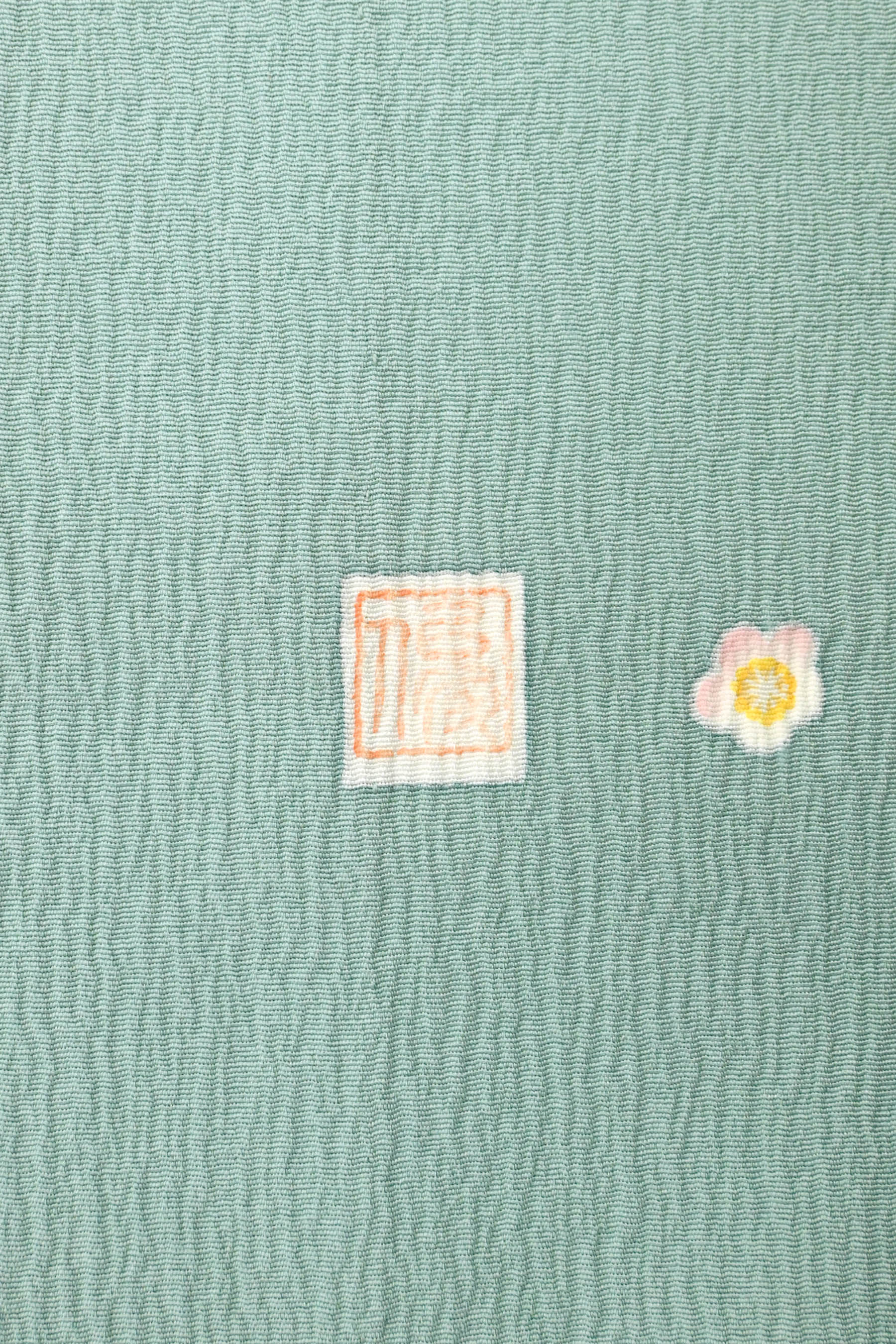 小柄な方へ 【今すぐ単衣】伝統的工芸品 本加賀友禅小紋