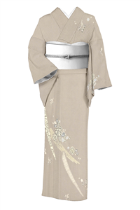 K0485 美品 逸品 粋 大脇一心作 銀通し 豪華 総絞り正絹 訪問着