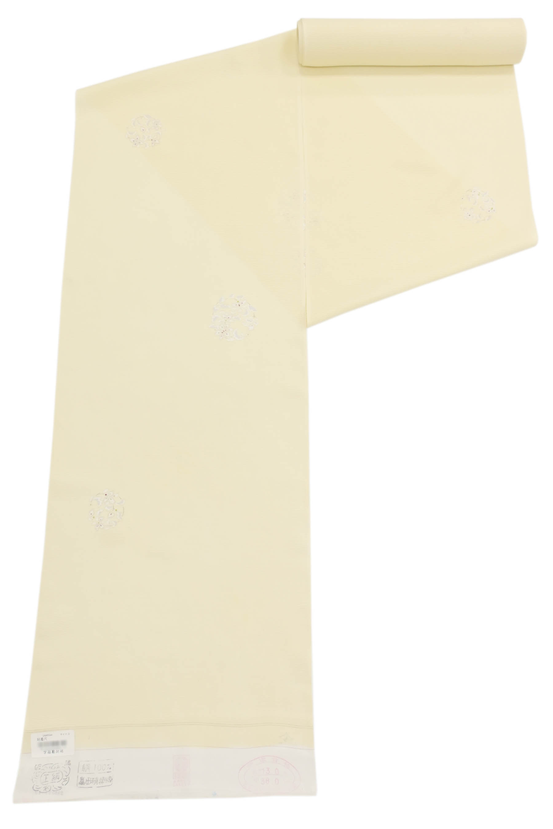【1/6まで年明けSALE】 麻長襦袢 クリーム色 綿麻 ストレッチ素材 1/6まで年明けSALE】 麻長襦袢 クリーム色 綿麻 ストレッチ素材
