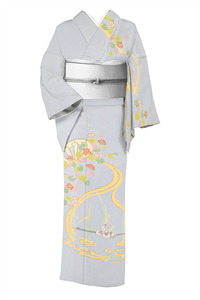 訪問着］中古美品 K-489