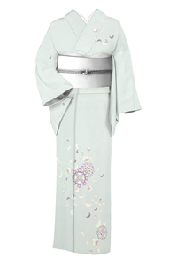手描き京友禅-正絹付下げ-雪輪文様(新品未仕立品) 楽天市場】【8/4 20:00- 最大1000円OFF☆夏物SALE開催中】 特選