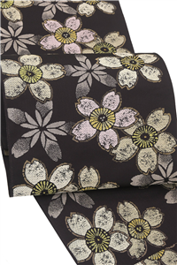 専用　お仕立て代込価格【帯屋捨松謹製】 夏袋帯 六通 二重蔓牡丹文 新品 帯屋捨松謹製 夏帯 - 石原呉服店オンラインショップ