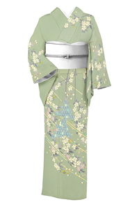 【夏単衣・能州紬】紫色の涼感格子地模様　織元・絲藝苑（しげいえん）製 183665855_o1.jpg?