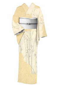 夏物最終クリアランス】 【夏物】 【本場夏塩沢】仕・中古美品 本手