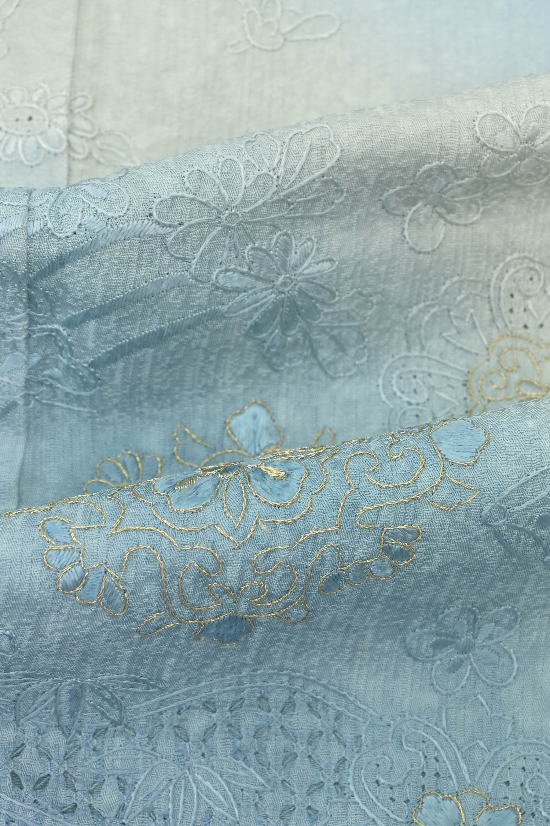 月初の大売出し！】【京の名工房】 傑作総手刺繍訪問着 スワトウ刺繍