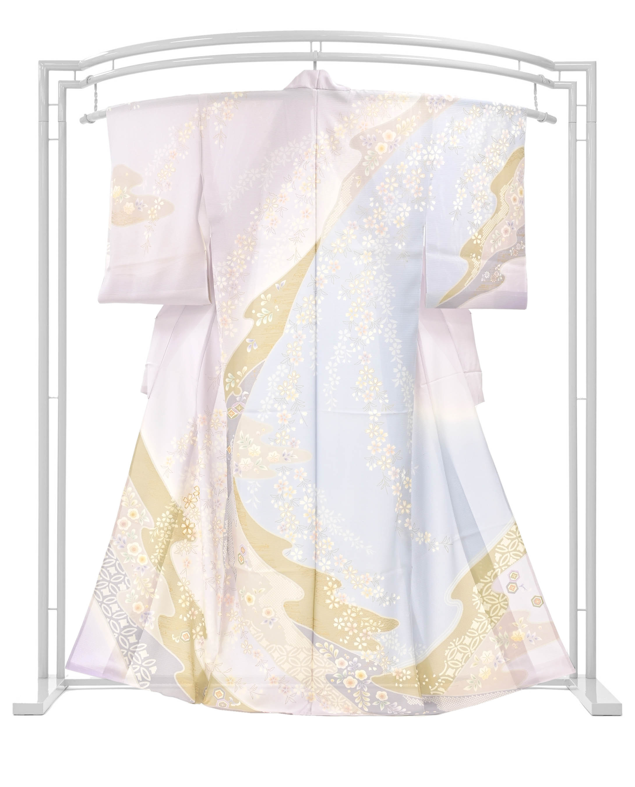 夏物最終クリアランス】 【夏着物】 【京の染匠】 特選本手加工友禅絽