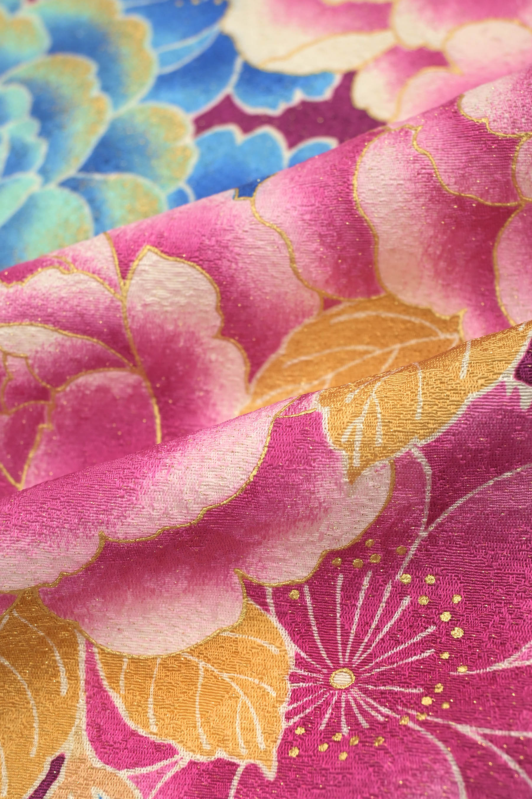 華やぎのシルエット！ 創作友禅振袖 ≪御仕立て上がり・中古美品